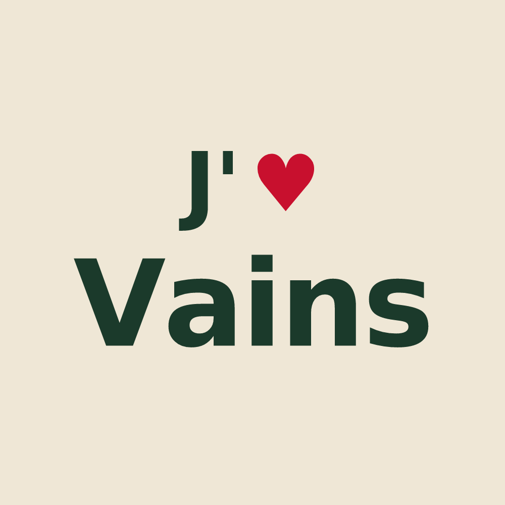 Tote bag personnalisé Vains — design J'aime Vains