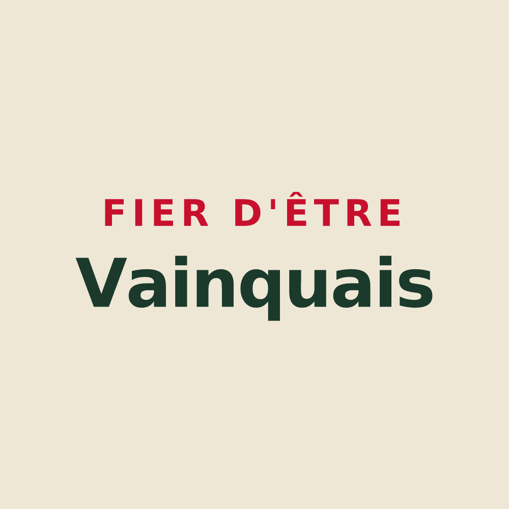 Tote bag « Fier d'être Vainquais » — design pour Vains