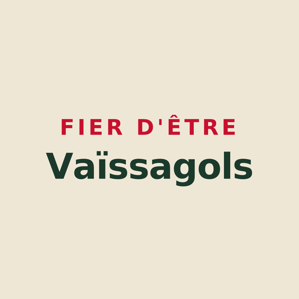 Tote bag « Fier d'être Vaïssagols » — design pour Vaïssac