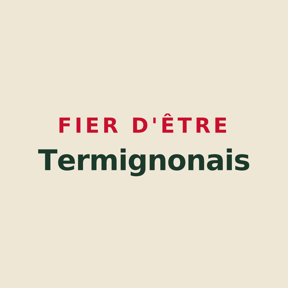 Tote bag « Fier d'être Termignonais » — design pour Val-Cenis