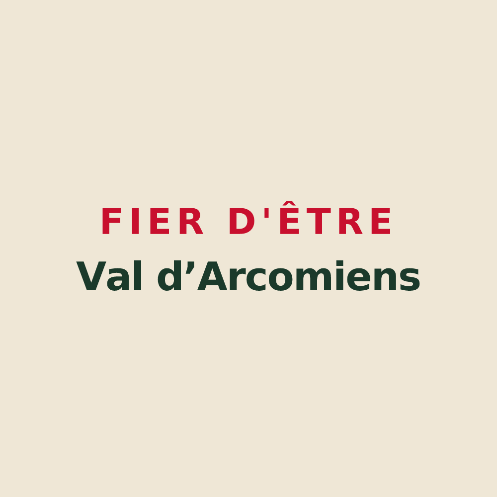 Tote bag « Fier d'être Val d’Arcomiens » — design pour Val d'Arcomie