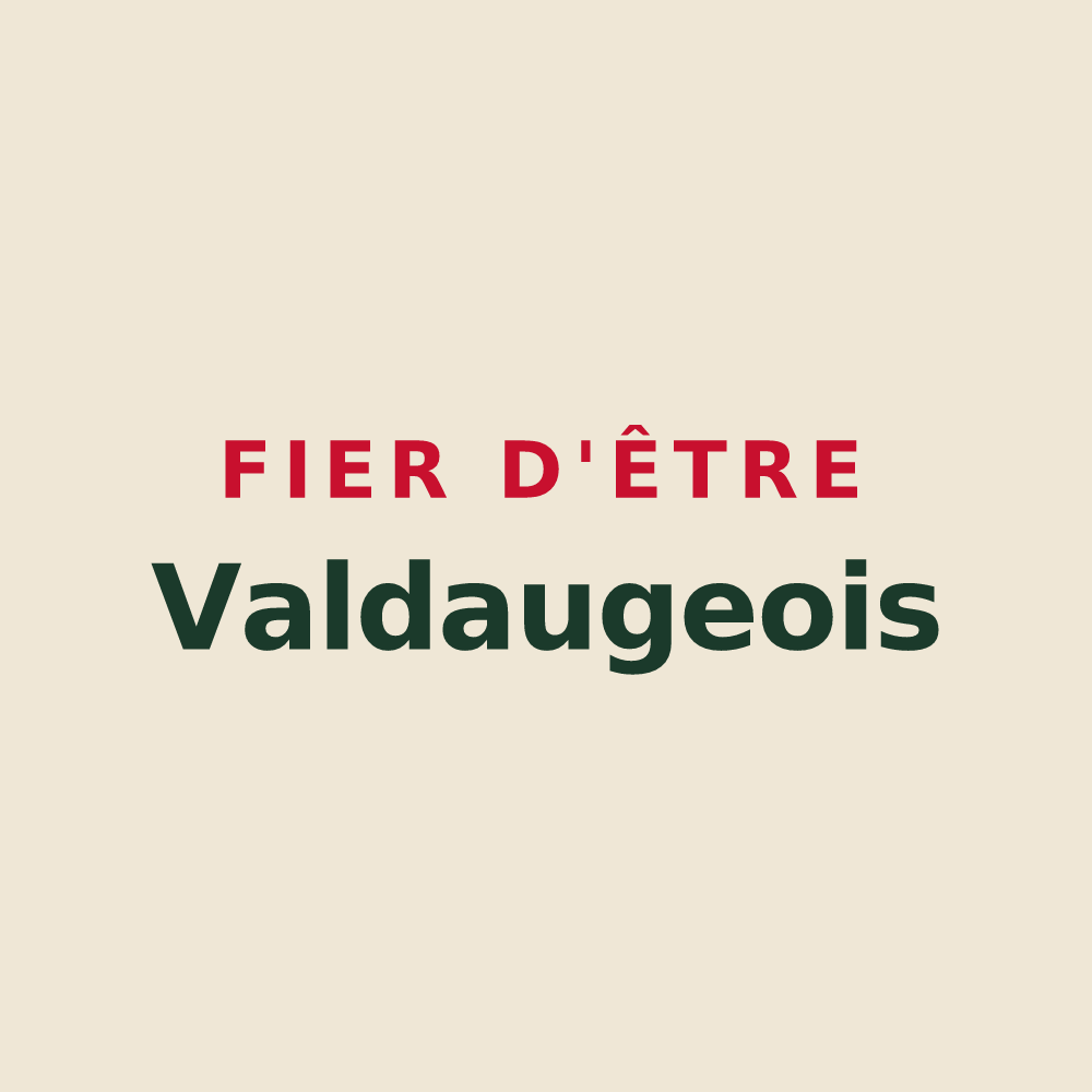 Tote bag « Fier d'être Valdaugeois » — design pour Val-d'Auge