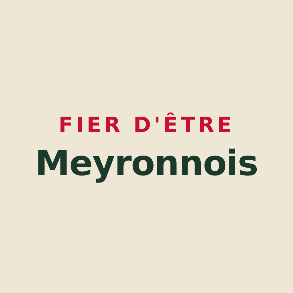 Tote bag « Fier d'être Meyronnois » — design pour Val d'Oronaye
