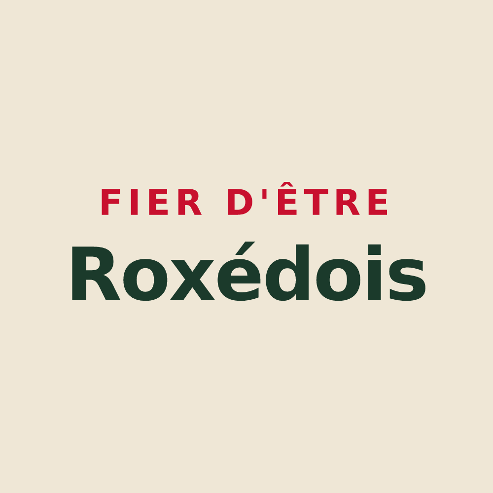 Tote bag « Fier d'être Roxédois » — design pour Val d'Oust