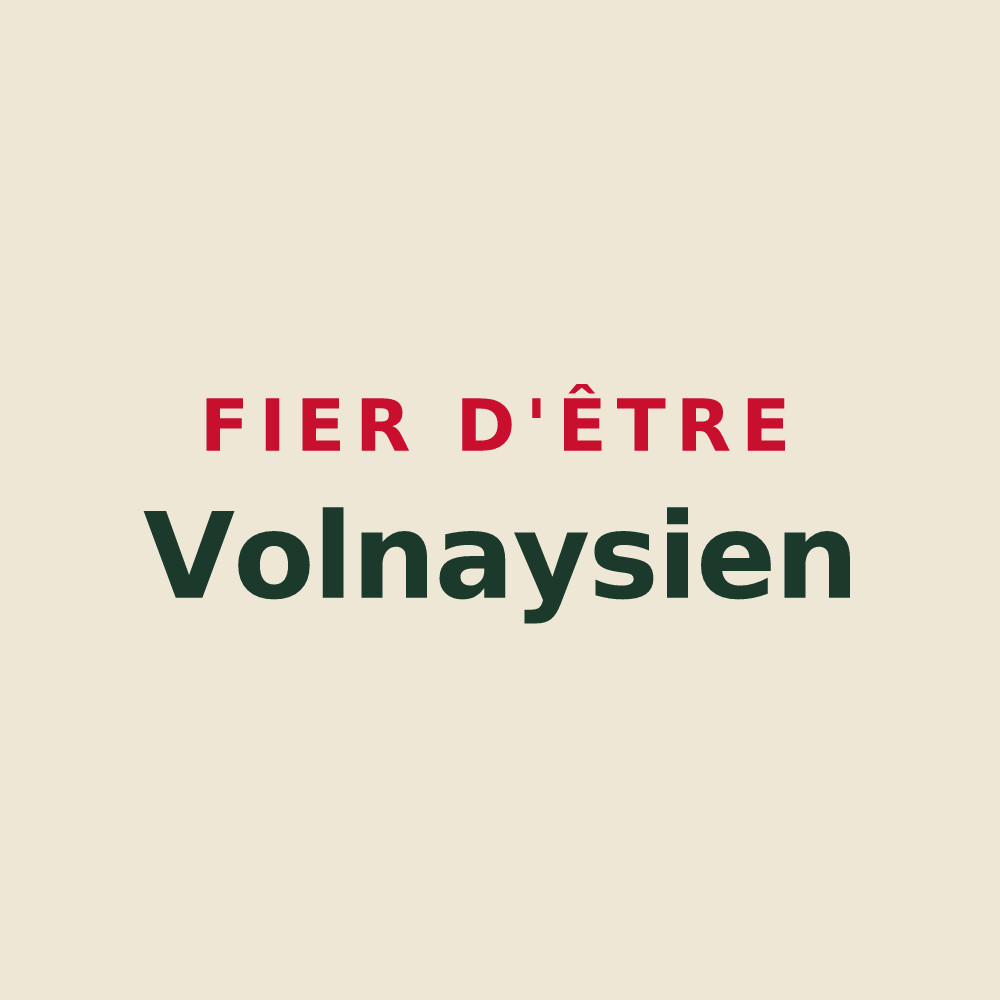Tote bag « Fier d'être Volnaysien » — design pour Val-de-la-Hune