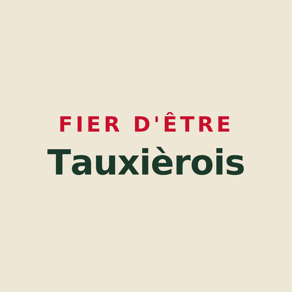 Tote bag « Fier d'être Tauxièrois » — design pour Val de Livre