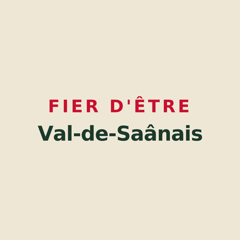 Tote bag « Fier d'être Val-de-Saânais » — design pour Val-de-Saâne