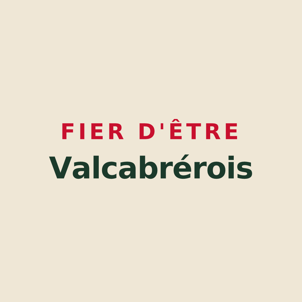Tote bag « Fier d'être Valcabrérois » — design pour Valcabrère