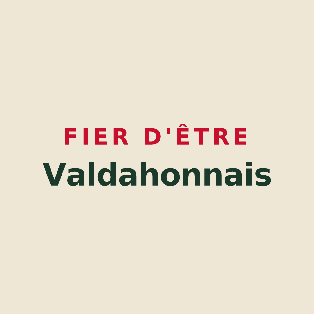 Tote bag « Fier d'être Valdahonnais » — design pour Valdahon