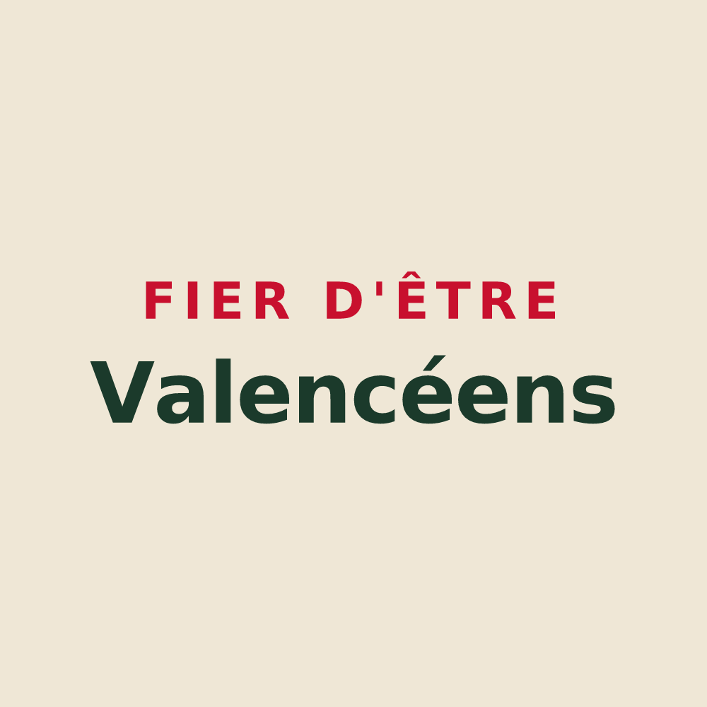 Tote bag « Fier d'être Valencéens » — design pour Valençay