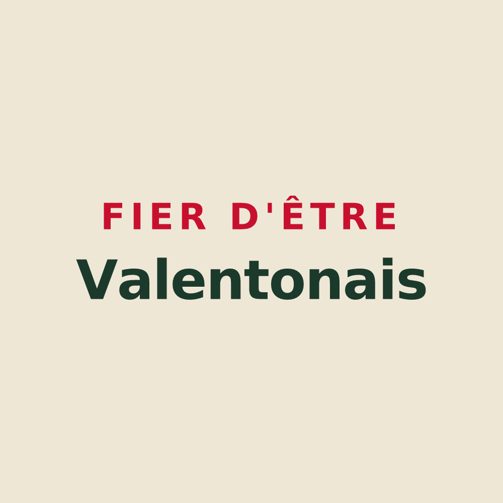 Tote bag « Fier d'être Valentonais » — design pour Valenton