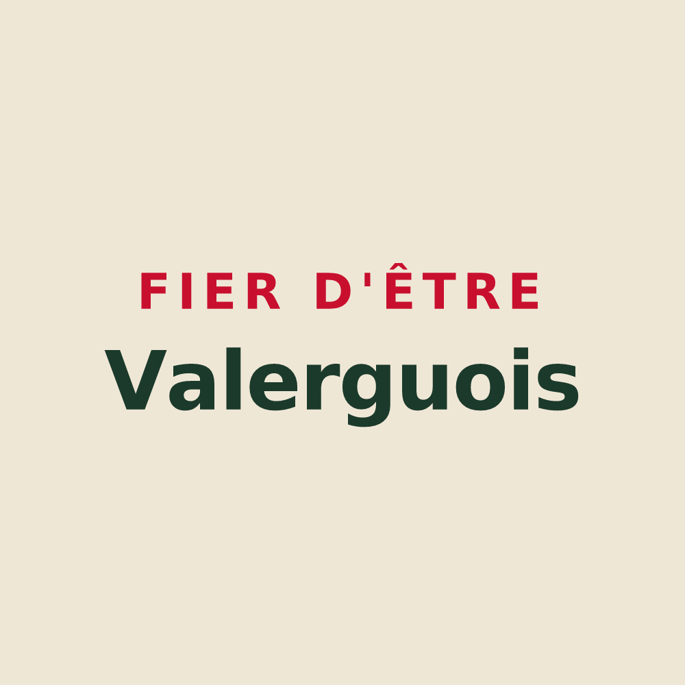 Tote bag « Fier d'être Valerguois » — design pour Valergues