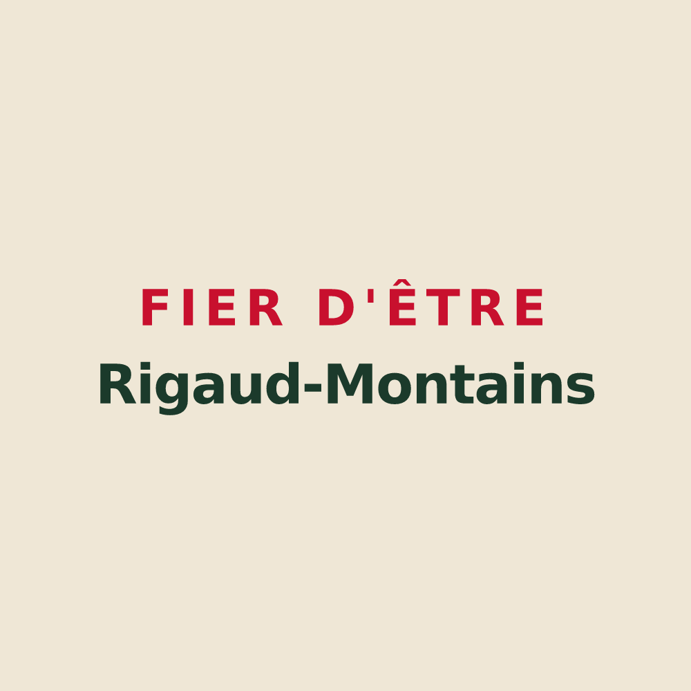 Tote bag « Fier d'être Rigaud-Montains » — design pour Valherbasse