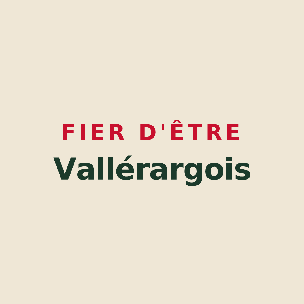 Tote bag « Fier d'être Vallérargois » — design pour Vallérargues