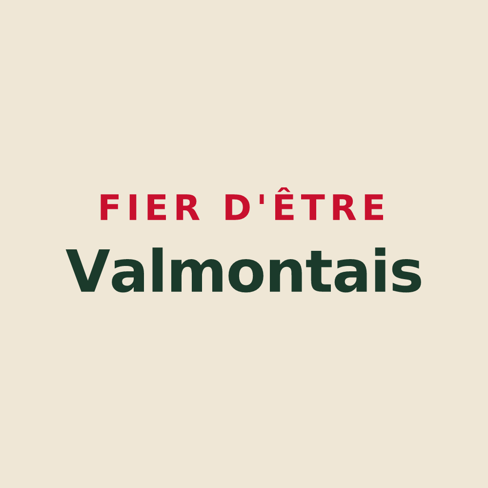 Tote bag « Fier d'être Valmontais » — design pour Valmont