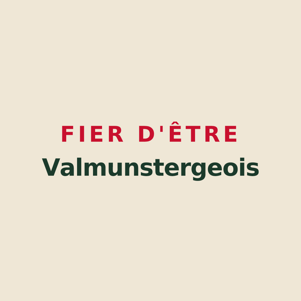 Tote bag « Fier d'être Valmunstergeois » — design pour Valmunster