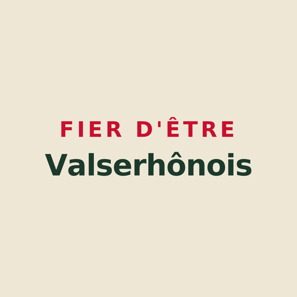 Tote bag « Fier d'être Valserhônois » — design pour Valserhône
