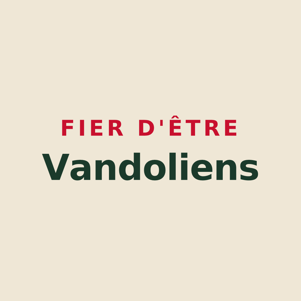 Tote bag « Fier d'être Vandoliens » — design pour Vandeuil
