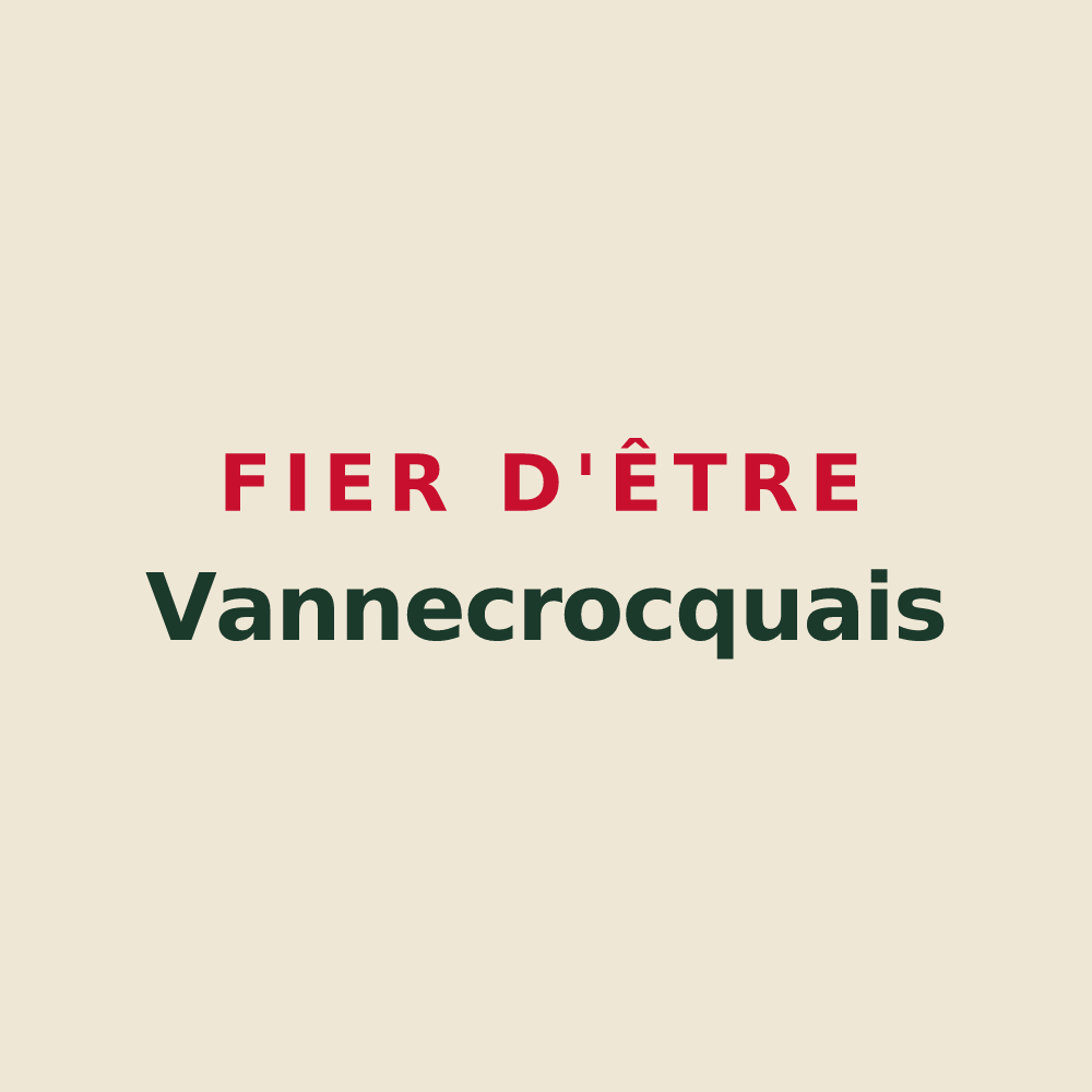 Tote bag « Fier d'être Vannecrocquais » — design pour Vannecrocq