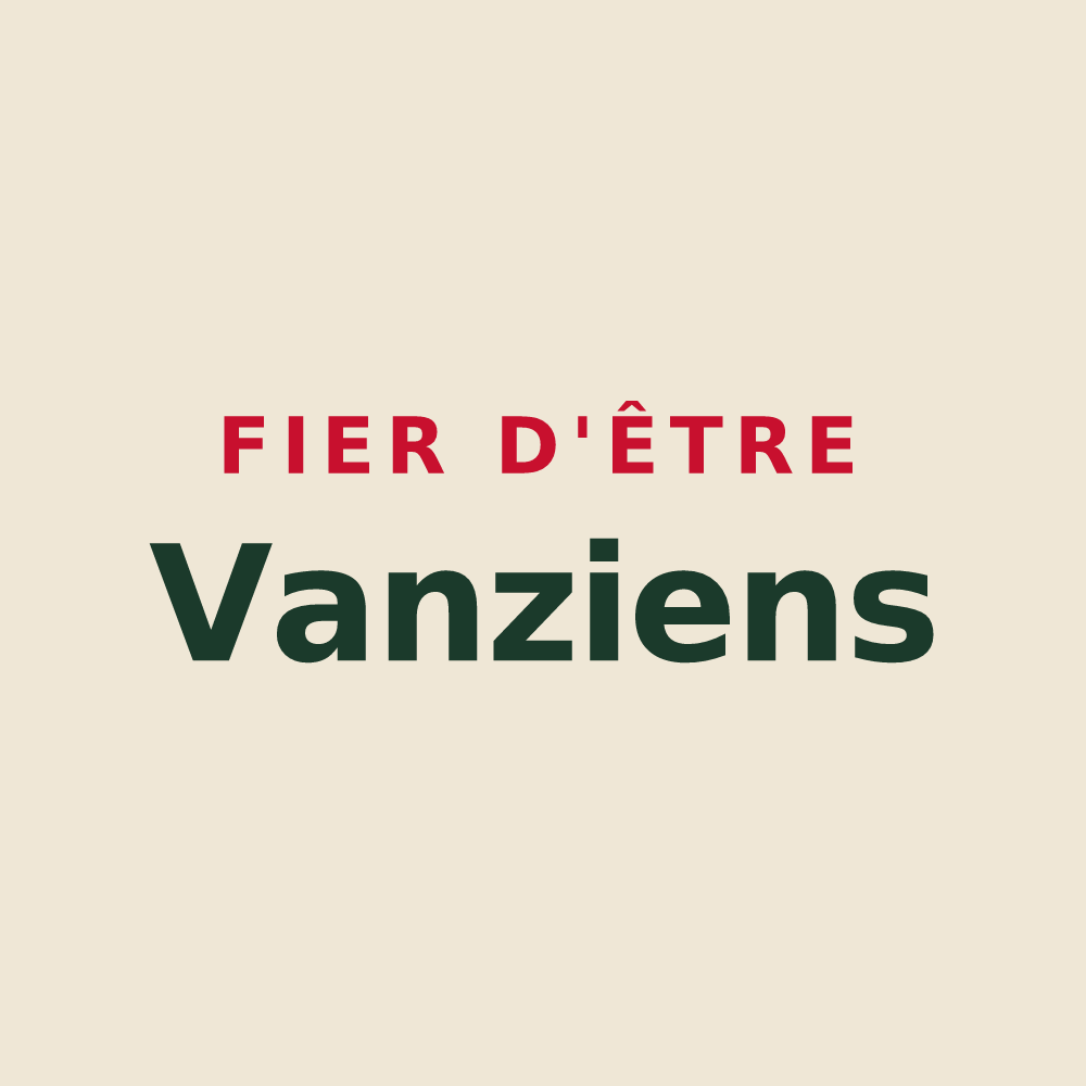 Tote bag « Fier d'être Vanziens » — design pour Vanzy