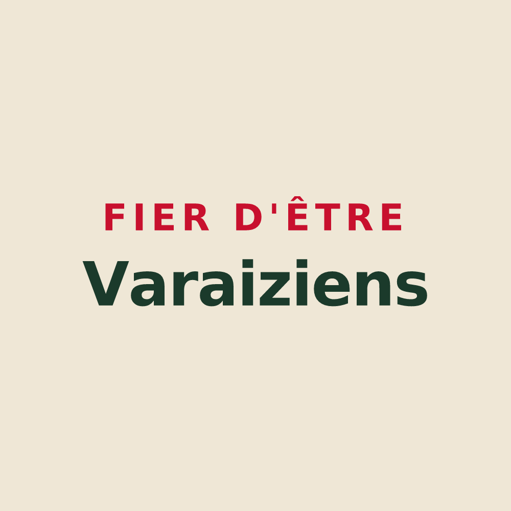 Tote bag « Fier d'être Varaiziens » — design pour Varaize