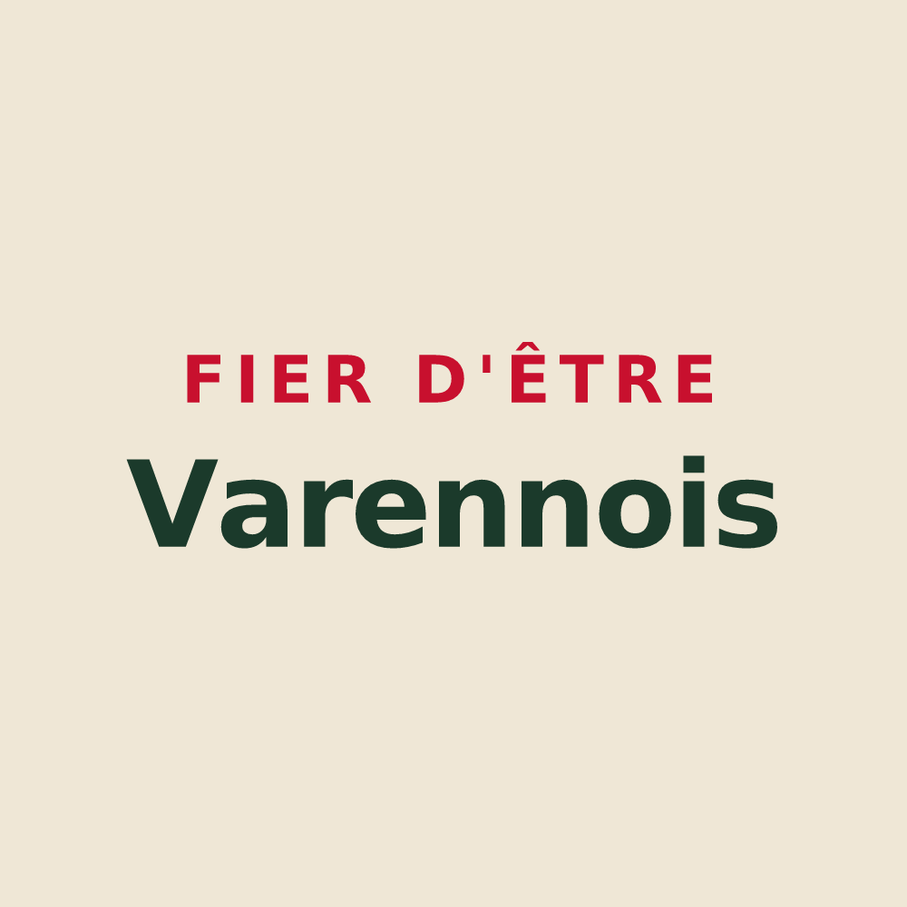 Tote bag « Fier d'être Varennois » — design pour Varennes-Jarcy