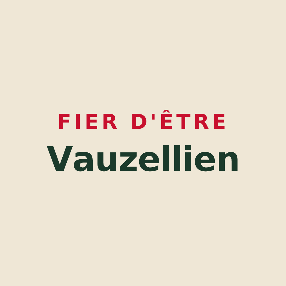 Tote bag « Fier d'être Vauzellien » — design pour Varennes-Vauzelles