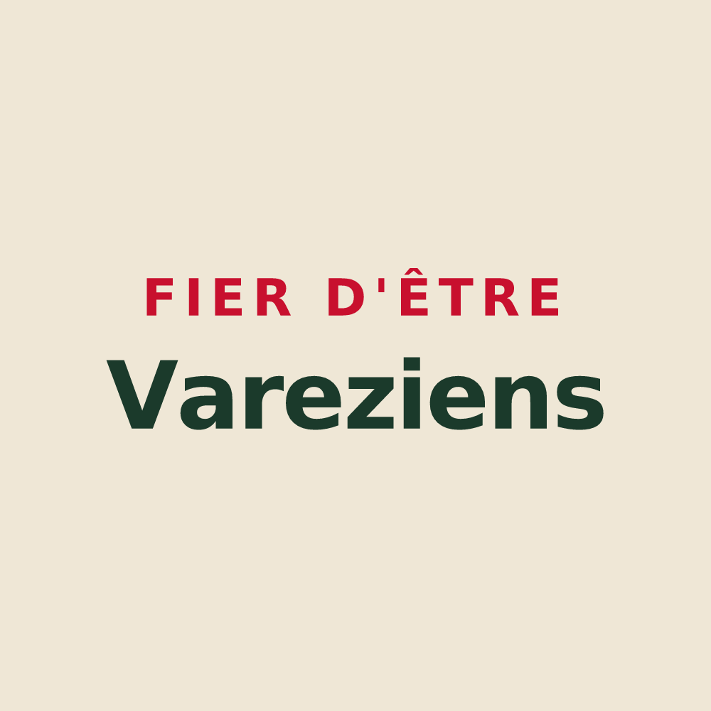 Tote bag « Fier d'être Vareziens » — design pour Varetz