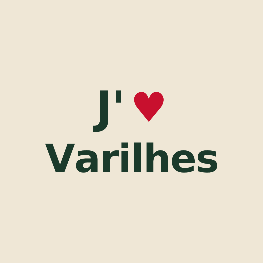 Tote bag personnalisé Varilhes — design J'aime Varilhes