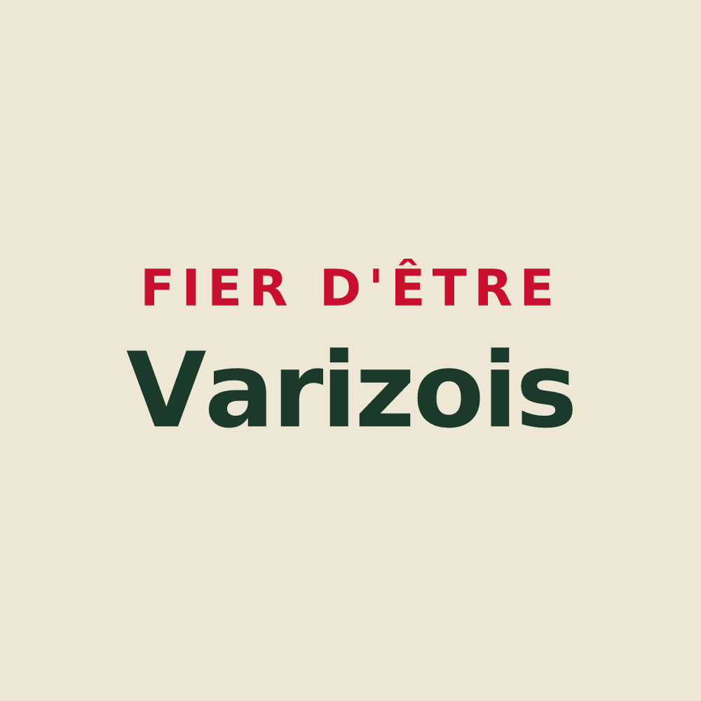 Tote bag « Fier d'être Varizois » — design pour Varize-Vaudoncourt