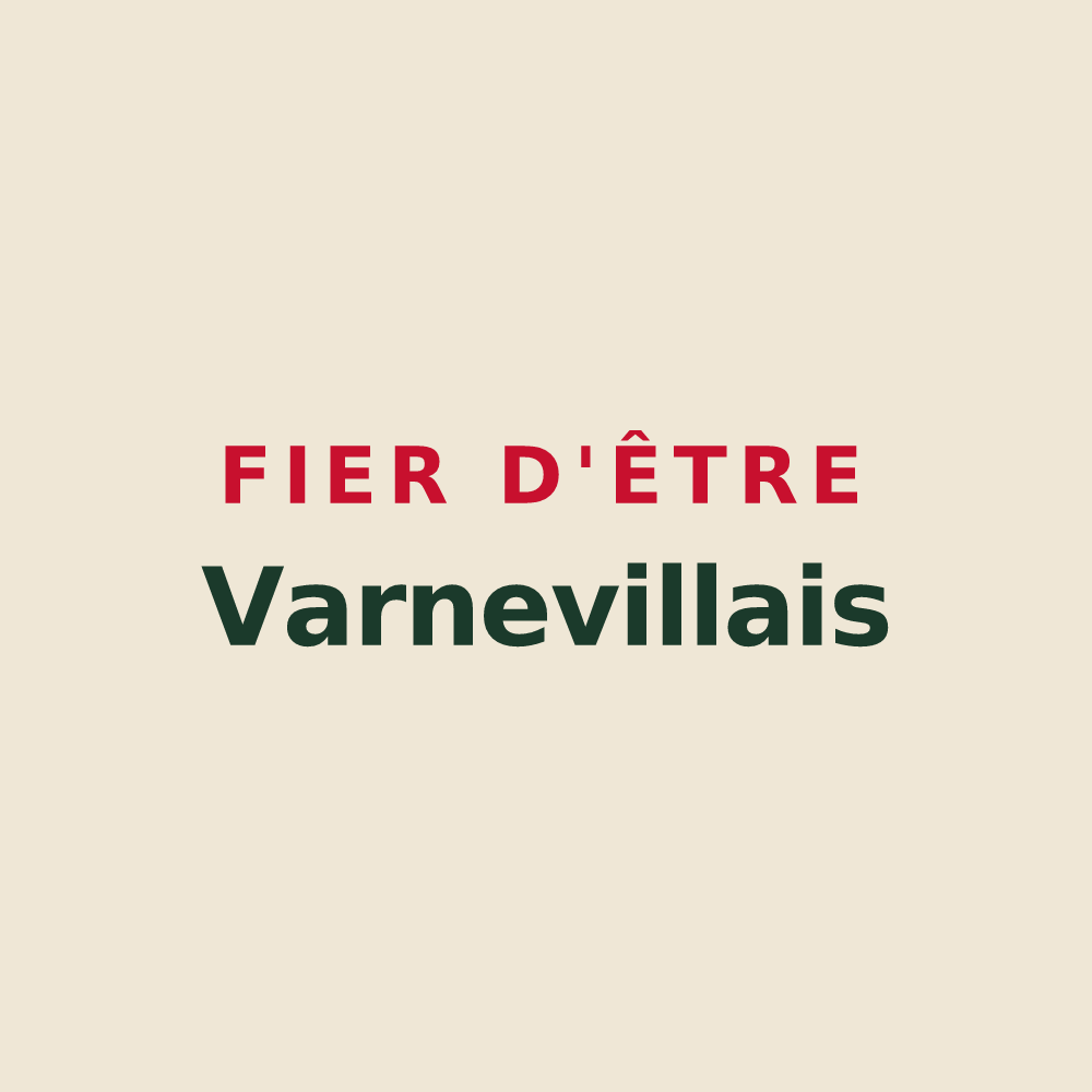 Tote bag « Fier d'être Varnevillais » — design pour Varneville-Bretteville