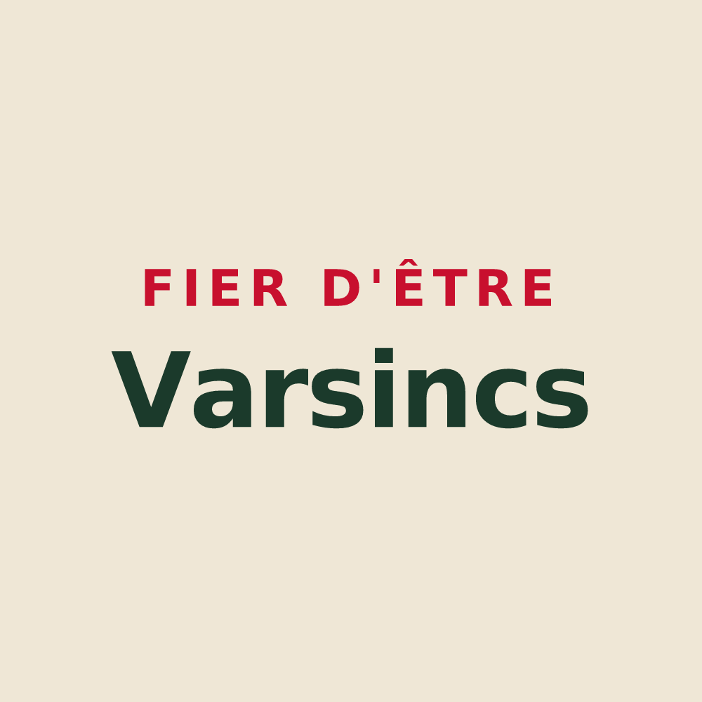 Tote bag « Fier d'être Varsincs » — design pour Vars