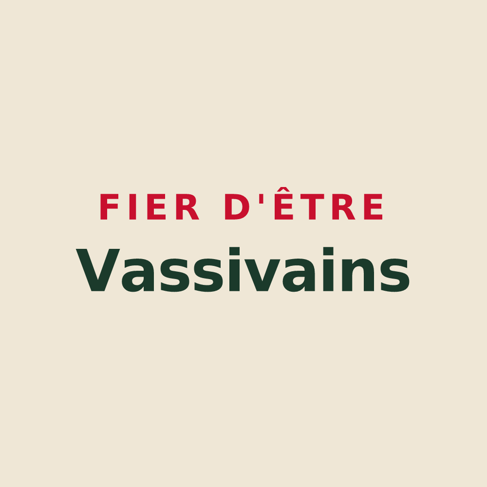Tote bag « Fier d'être Vassivains » — design pour Vassieux-en-Vercors