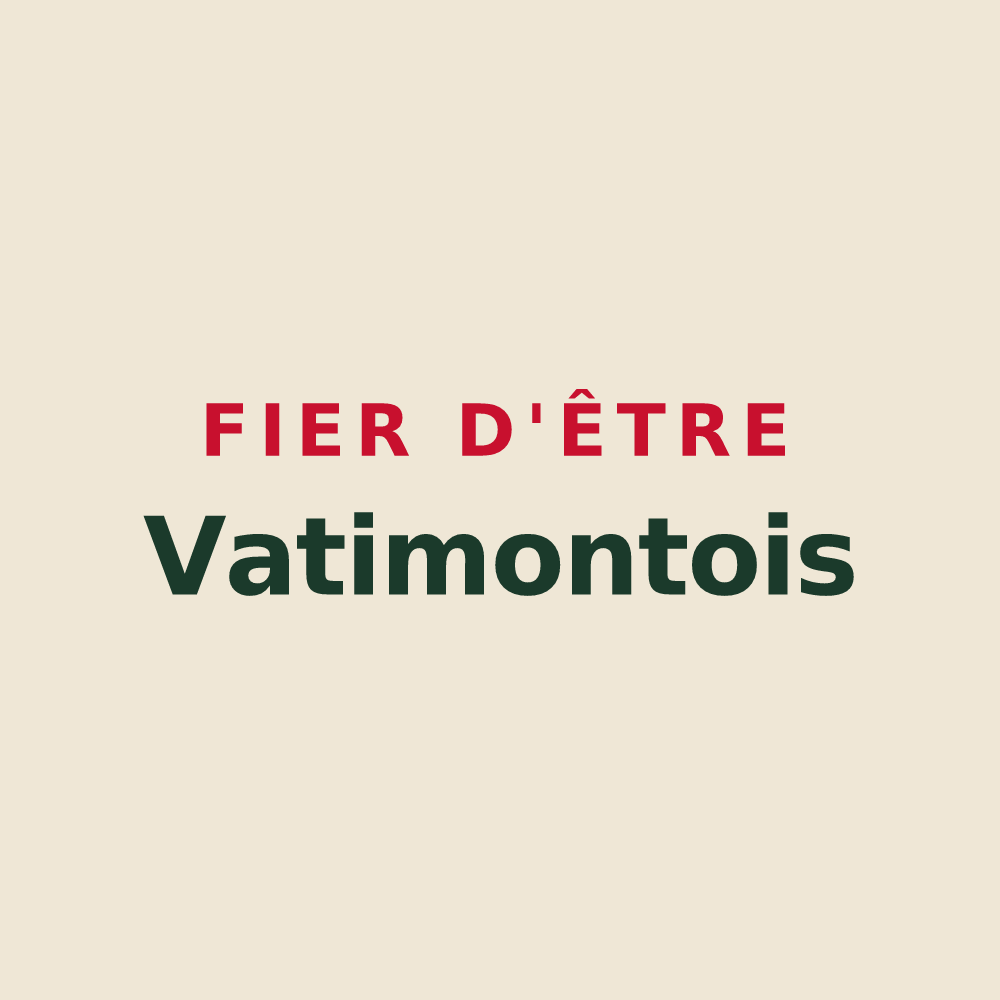 Tote bag « Fier d'être Vatimontois » — design pour Vatimont