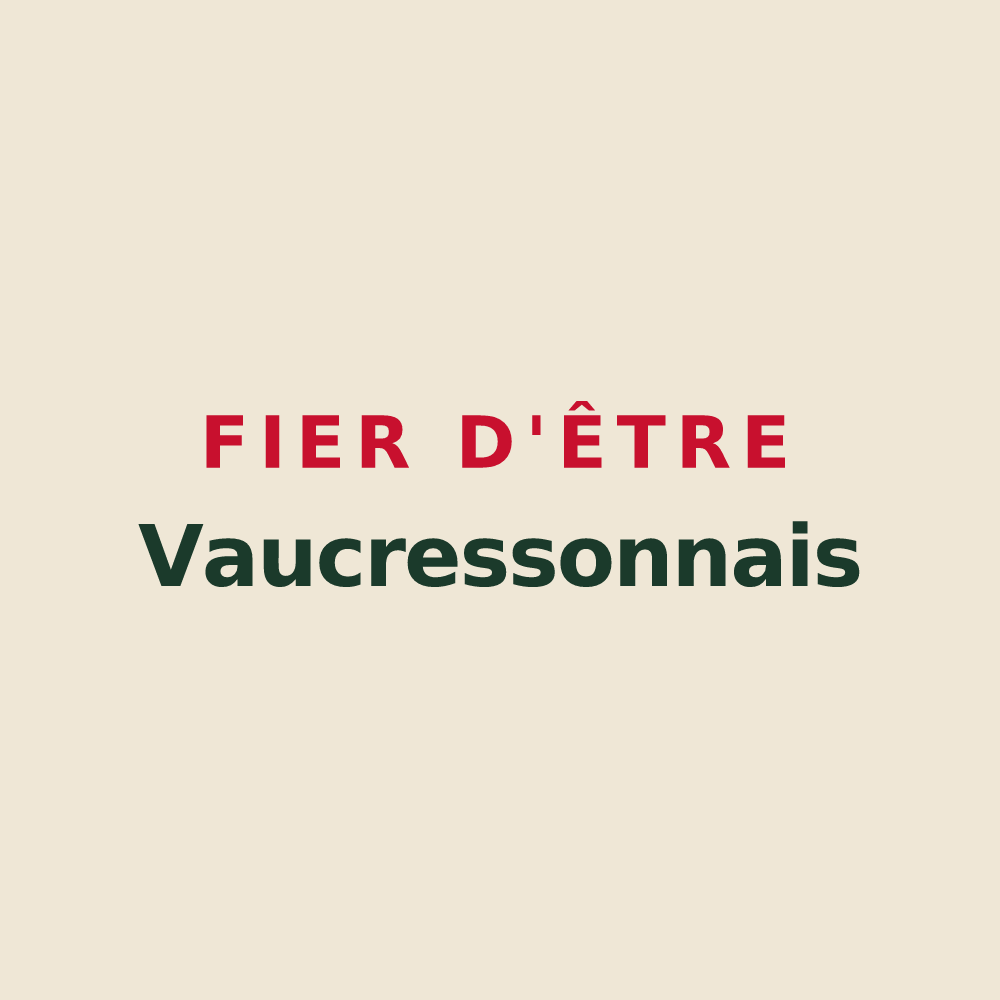 Tote bag « Fier d'être Vaucressonnais » — design pour Vaucresson