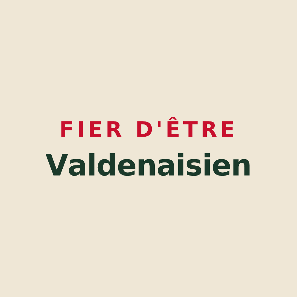 Tote bag « Fier d'être Valdenaisien » — design pour Vaudelnay