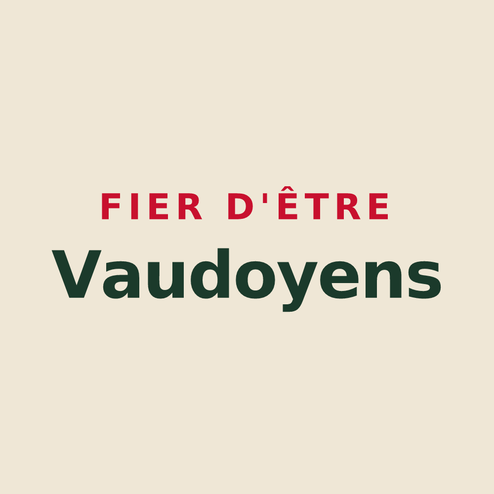Tote bag « Fier d'être Vaudoyens » — design pour Vaudoy-en-Brie