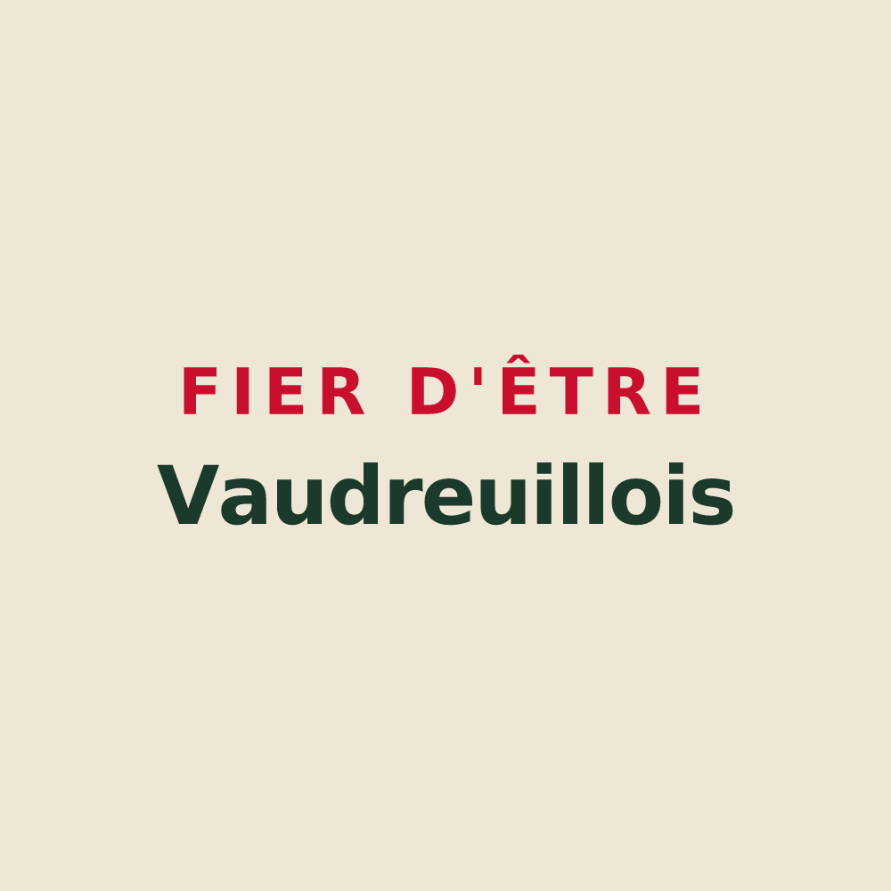 Tote bag « Fier d'être Vaudreuillois » — design pour Vaudreuille