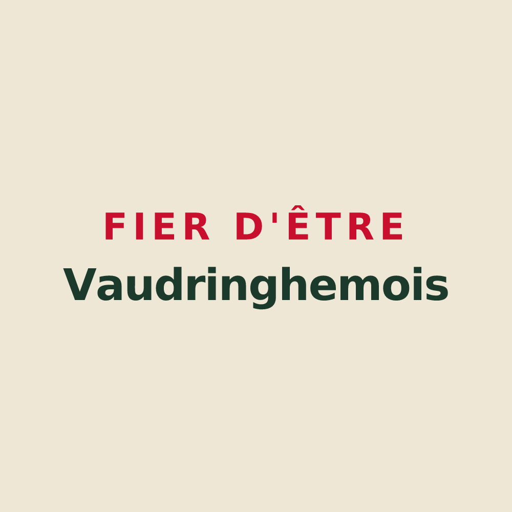 Tote bag « Fier d'être Vaudringhemois » — design pour Vaudringhem