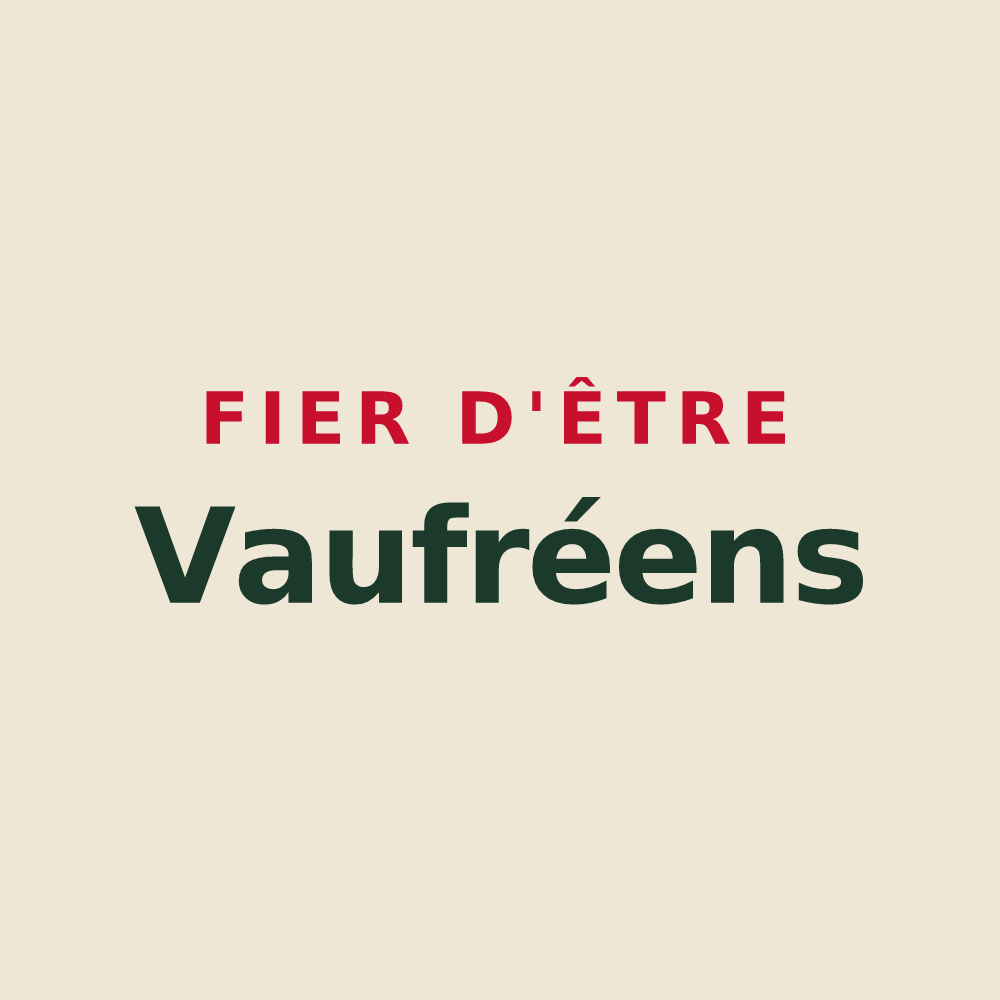 Tote bag « Fier d'être Vaufréens » — design pour Vaufrey