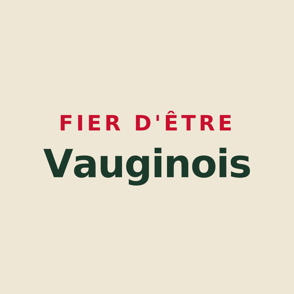 Tote bag « Fier d'être Vauginois » — design pour Vaugines
