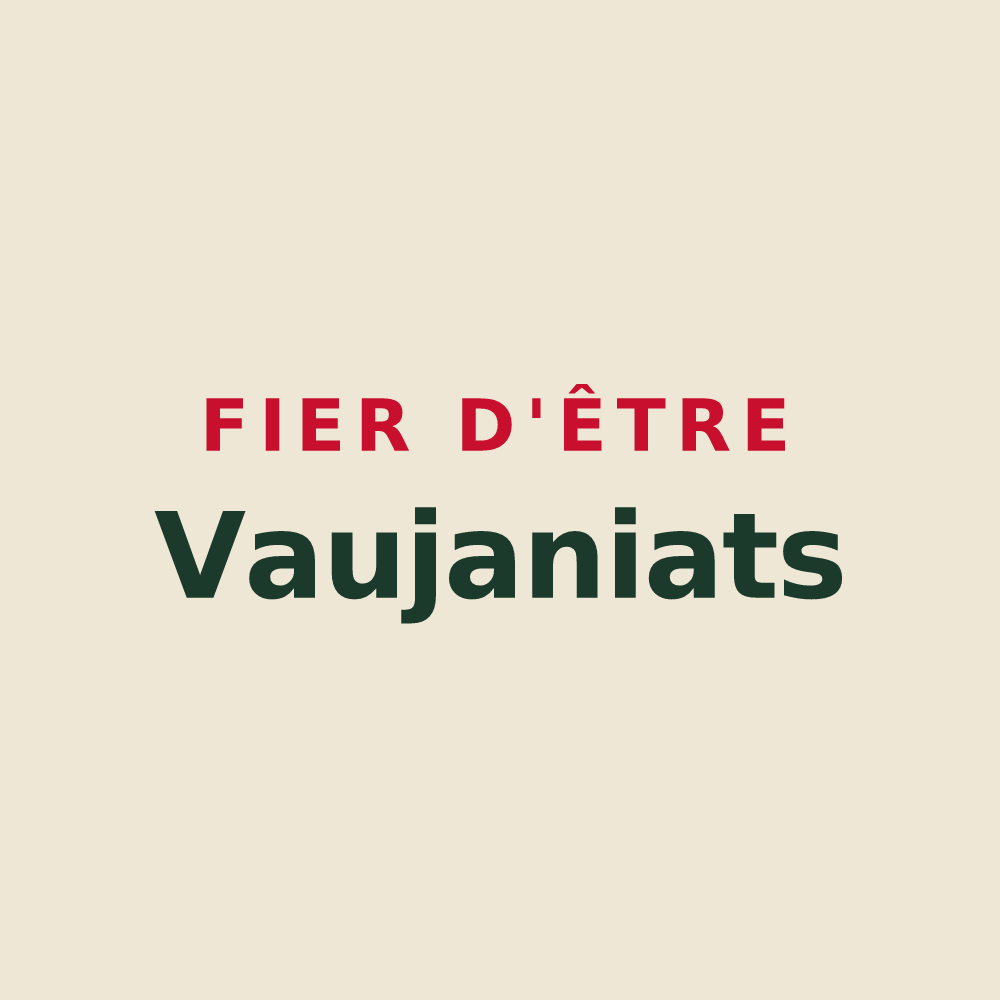 Tote bag « Fier d'être Vaujaniats » — design pour Vaujany