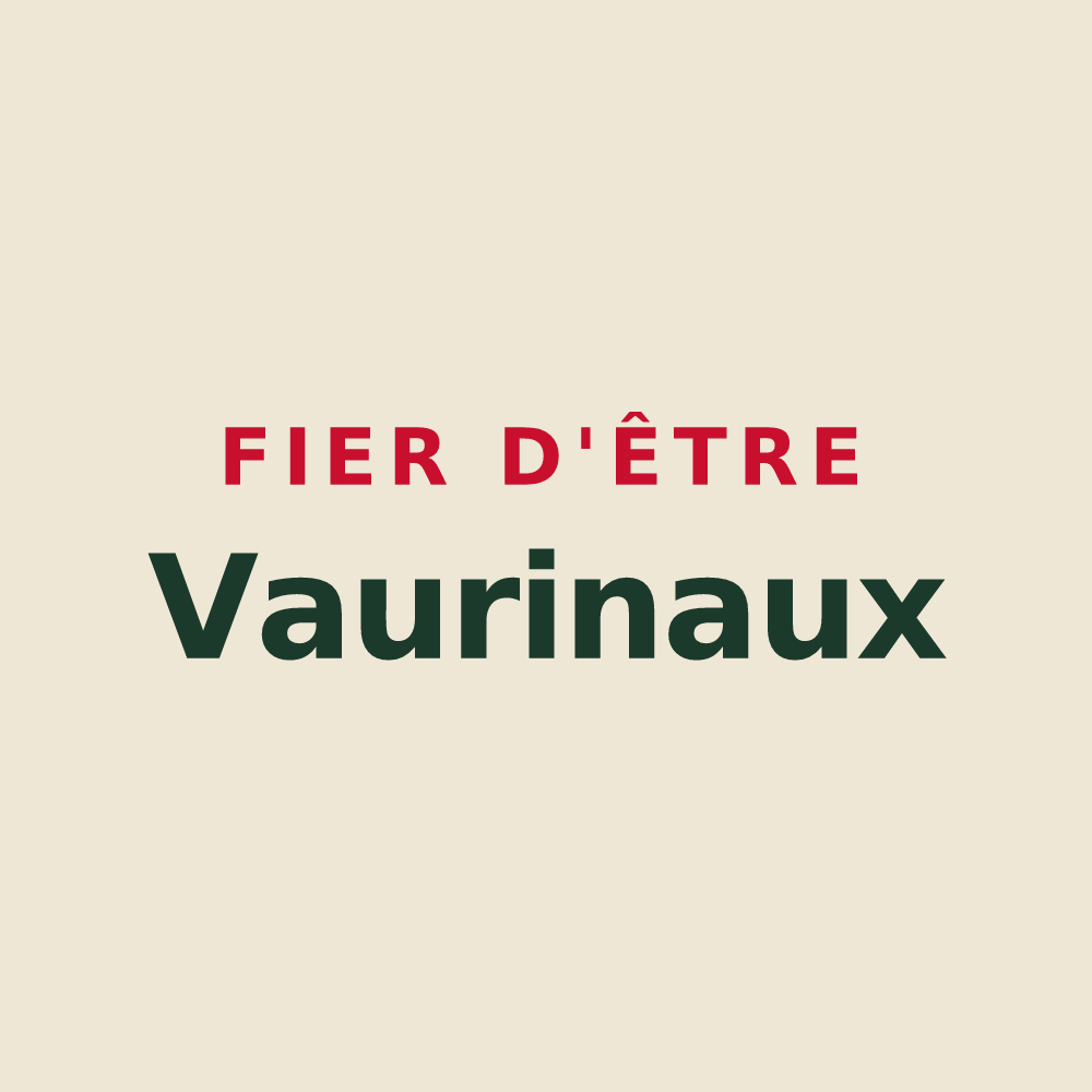 Tote bag « Fier d'être Vaurinaux » — design pour Vaulry