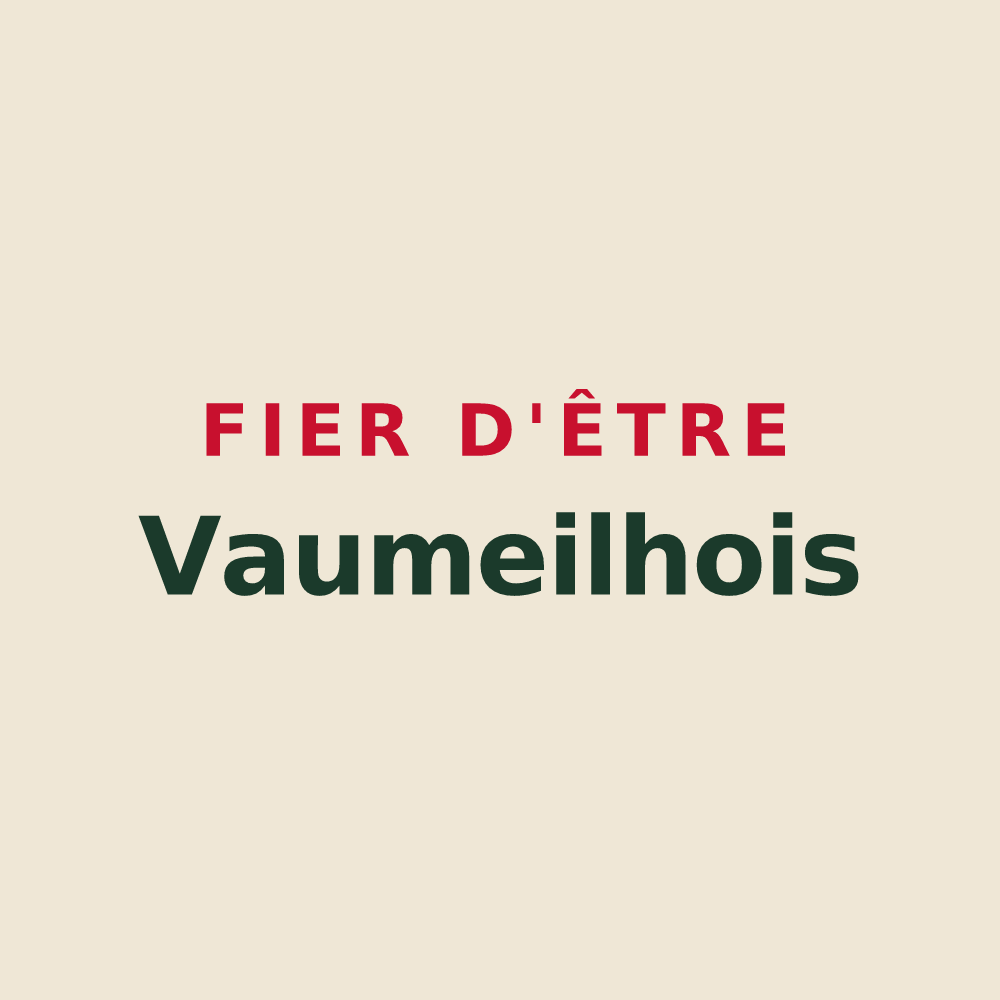 Tote bag « Fier d'être Vaumeilhois » — design pour Vaumeilh