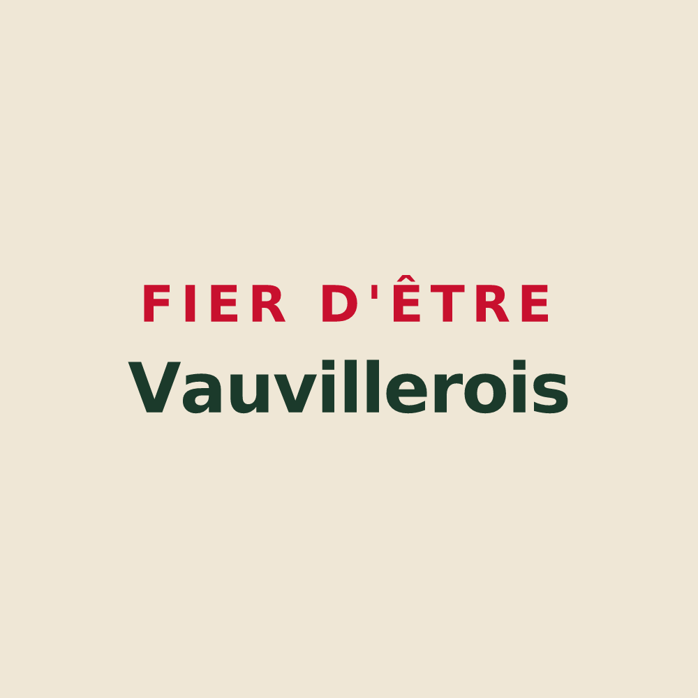 Tote bag « Fier d'être Vauvillerois » — design pour Vauvillers