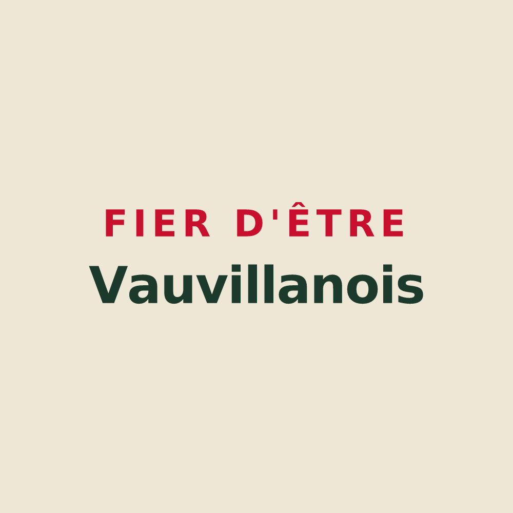 Tote bag « Fier d'être Vauvillanois » — design pour Vaux-Villaine