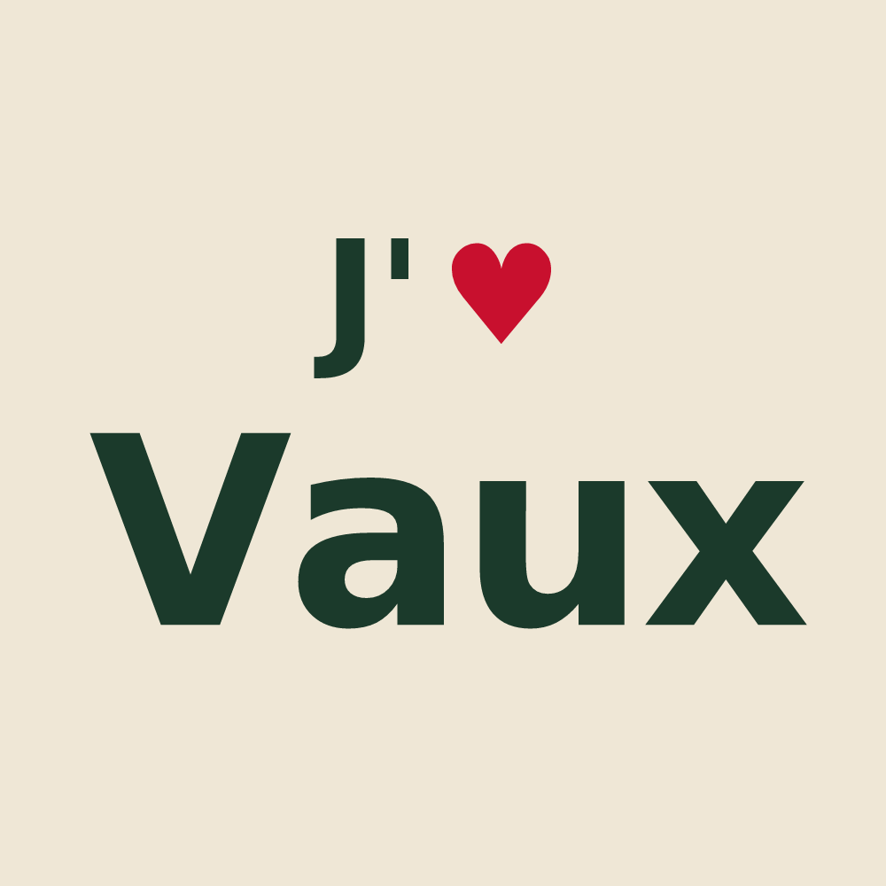 Tote bag personnalisé Vaux — design J'aime Vaux