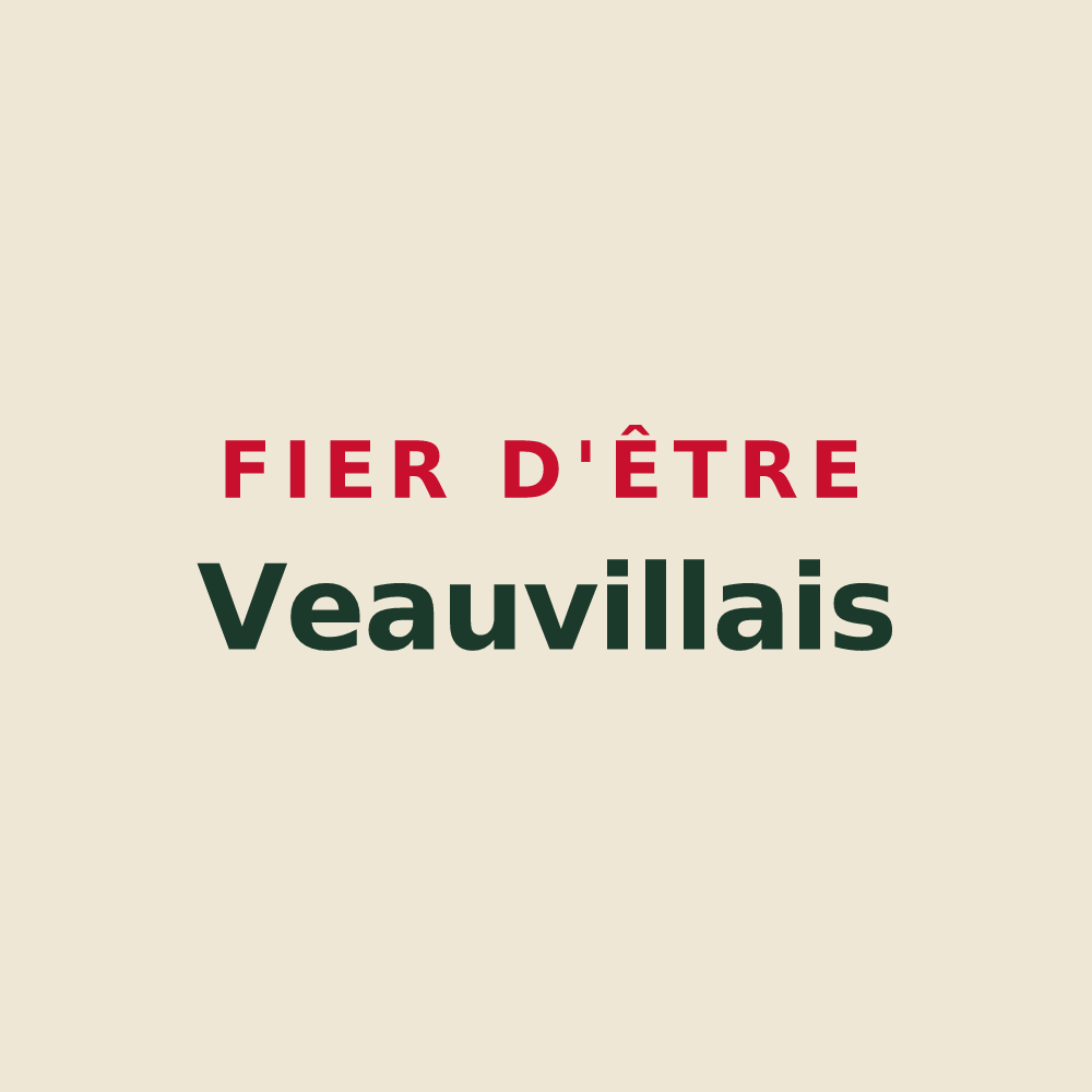 Tote bag « Fier d'être Veauvillais » — design pour Veauville-lès-Quelles