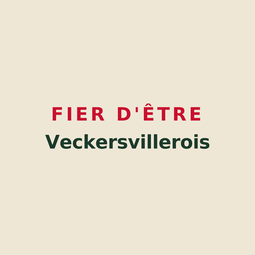 Tote bag « Fier d'être Veckersvillerois » — design pour Veckersviller