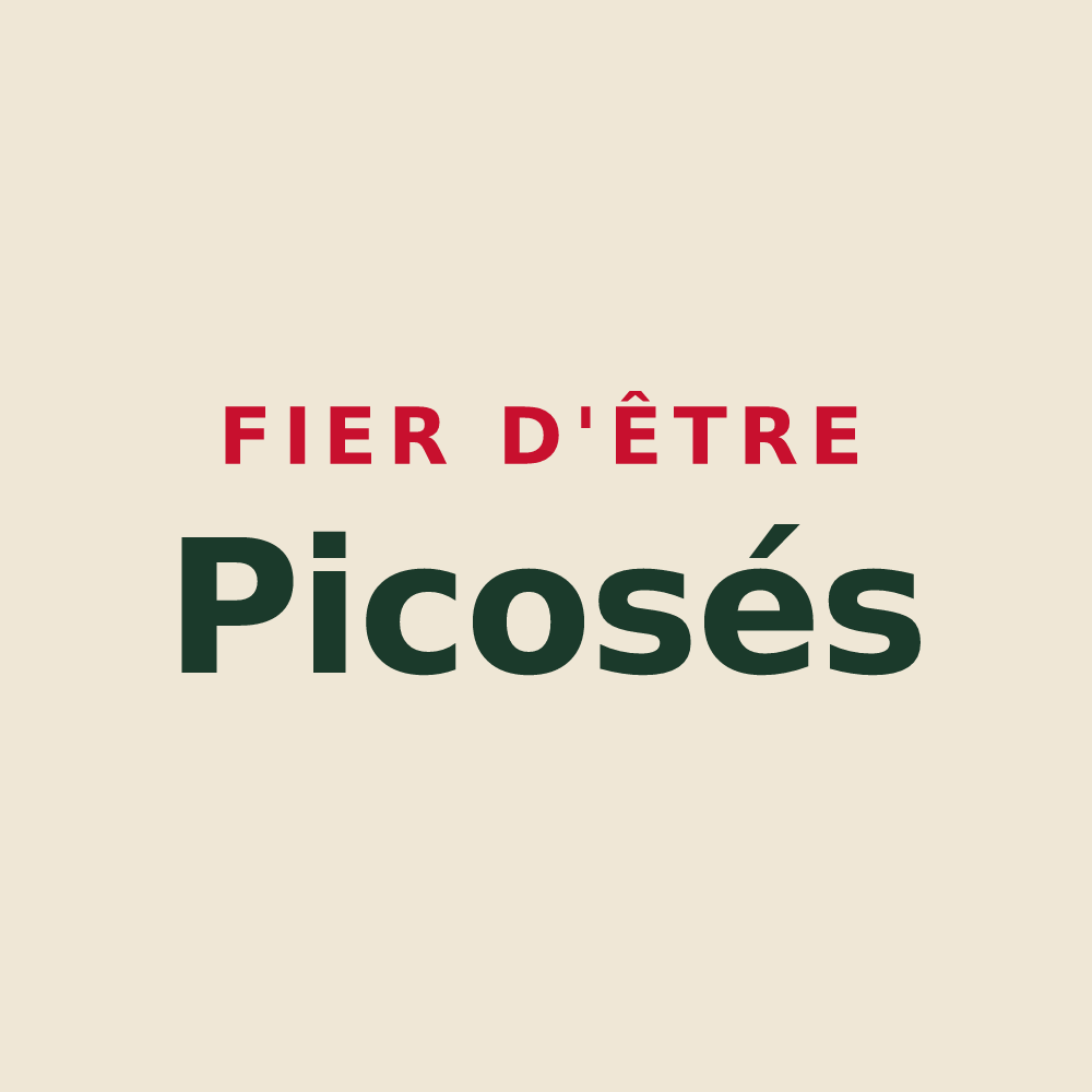 Tote bag « Fier d'être Picosés » — design pour Vecoux